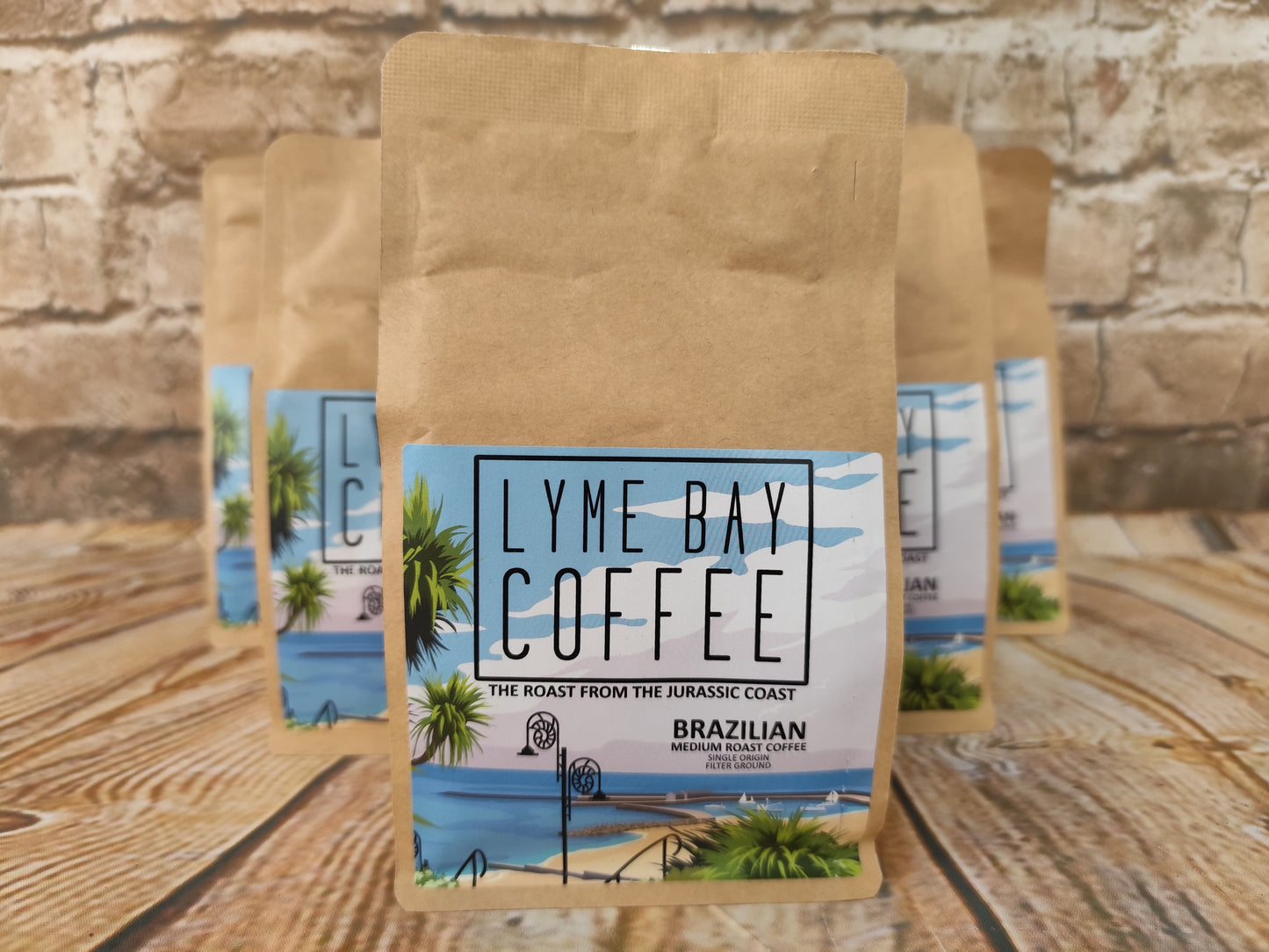 Lyme Bay Coffee BRAZILIAN Ground Coffee 227g