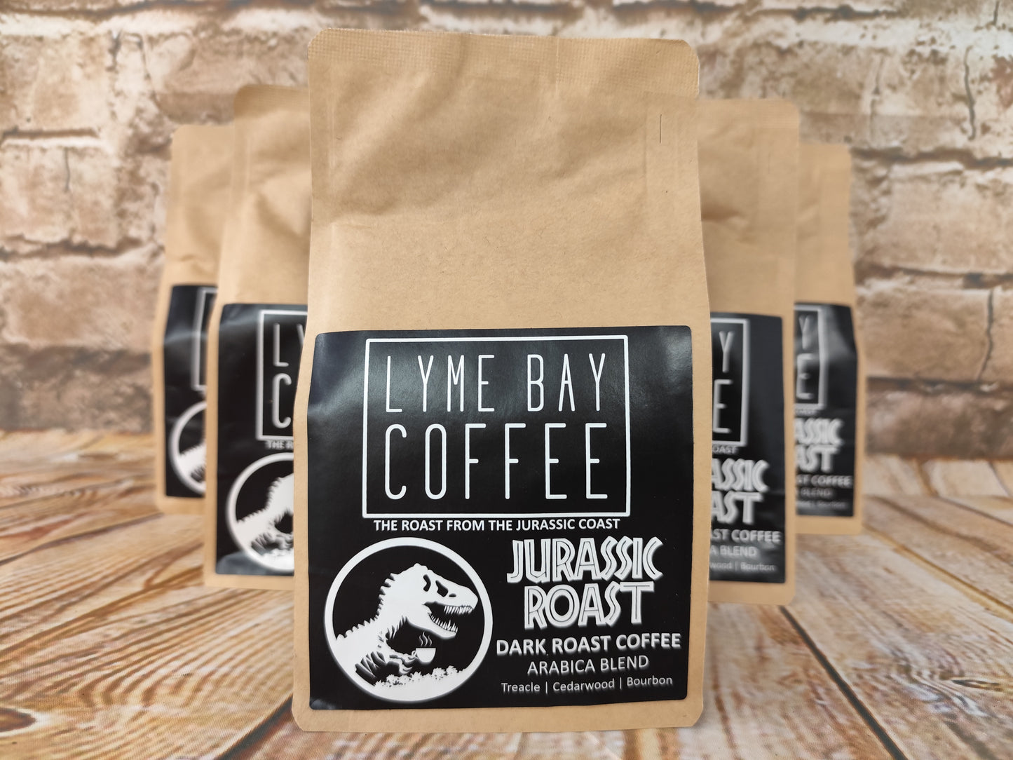 Lyme Bay Coffee JURASSIC ROAST Ground Coffee 227g