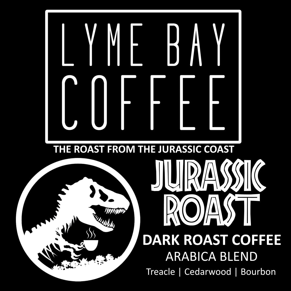 Lyme Bay Coffee JURASSIC ROAST Ground Coffee 227g